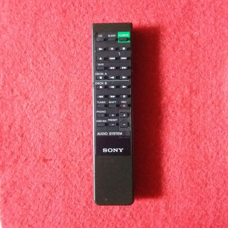 REMOTE AUDIO SYSTEM SONY RM-S100 ORIGINAL