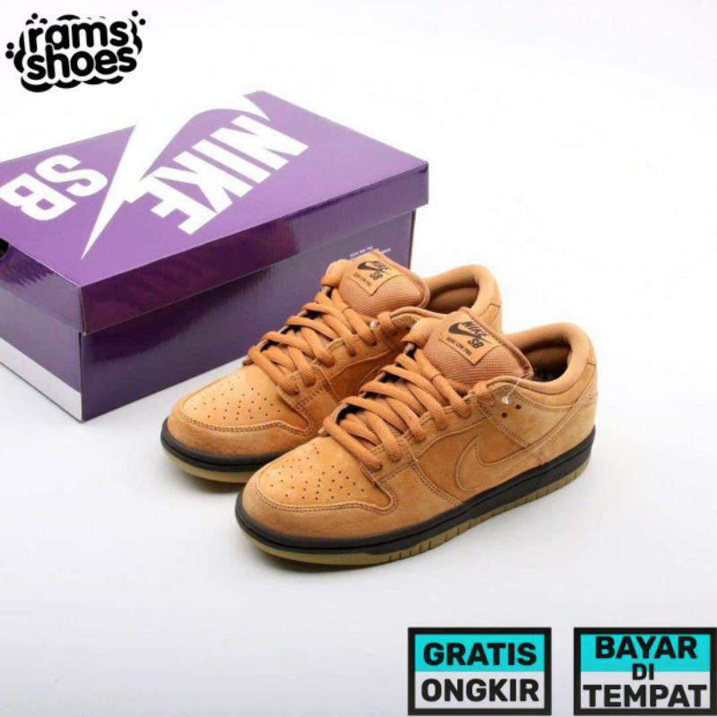 Sepatu Nike Sb Dunk Low Wheat Mocha