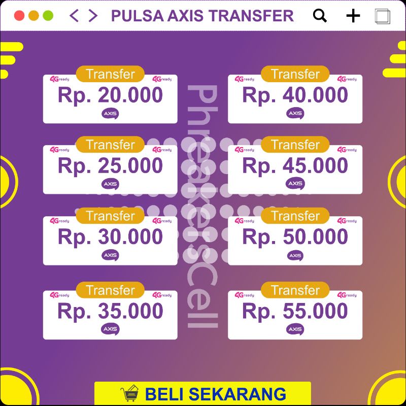 Pulsa Axis Transfer