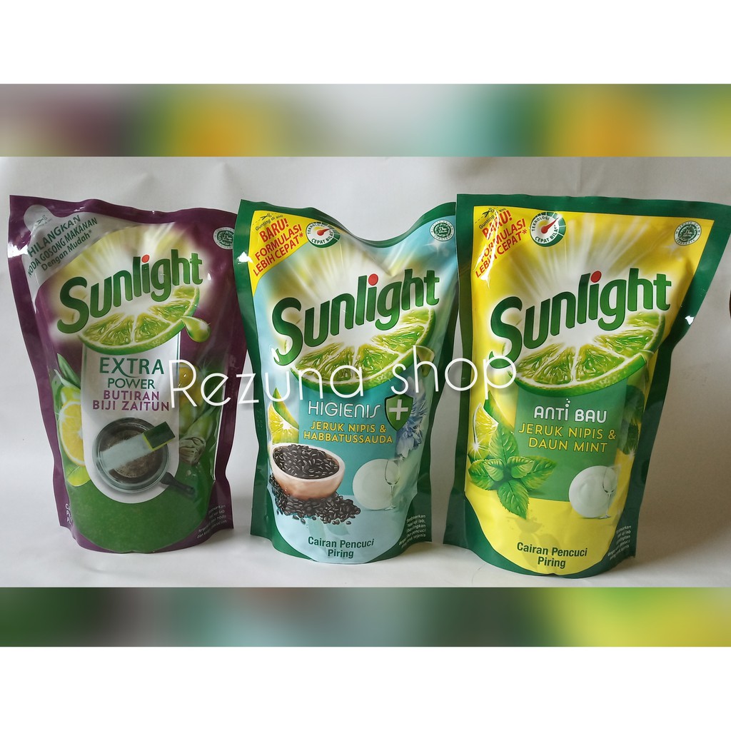Sunlight zaitun, sunlight habbatussauda, sunlight mint 755ml