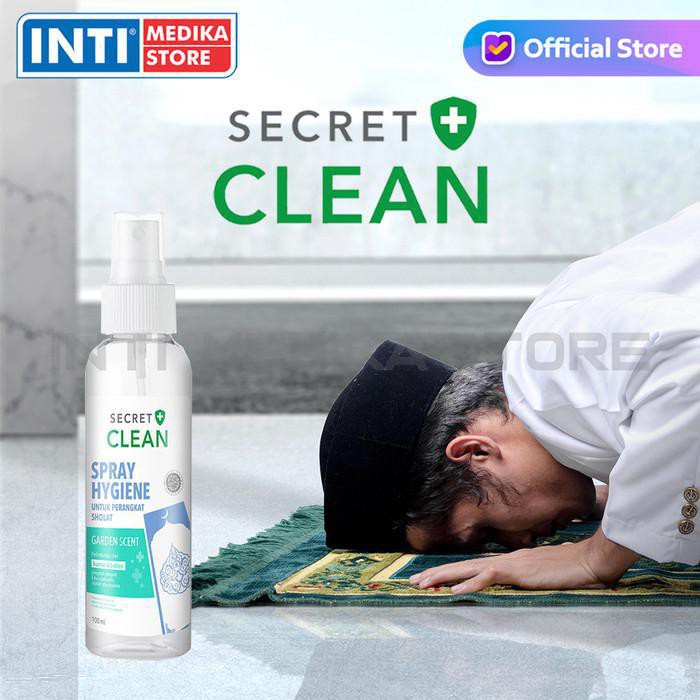 SECRET CLEAN Spray Hygiene 100 ml | Disinfektan Sajadah 100 ml NEW