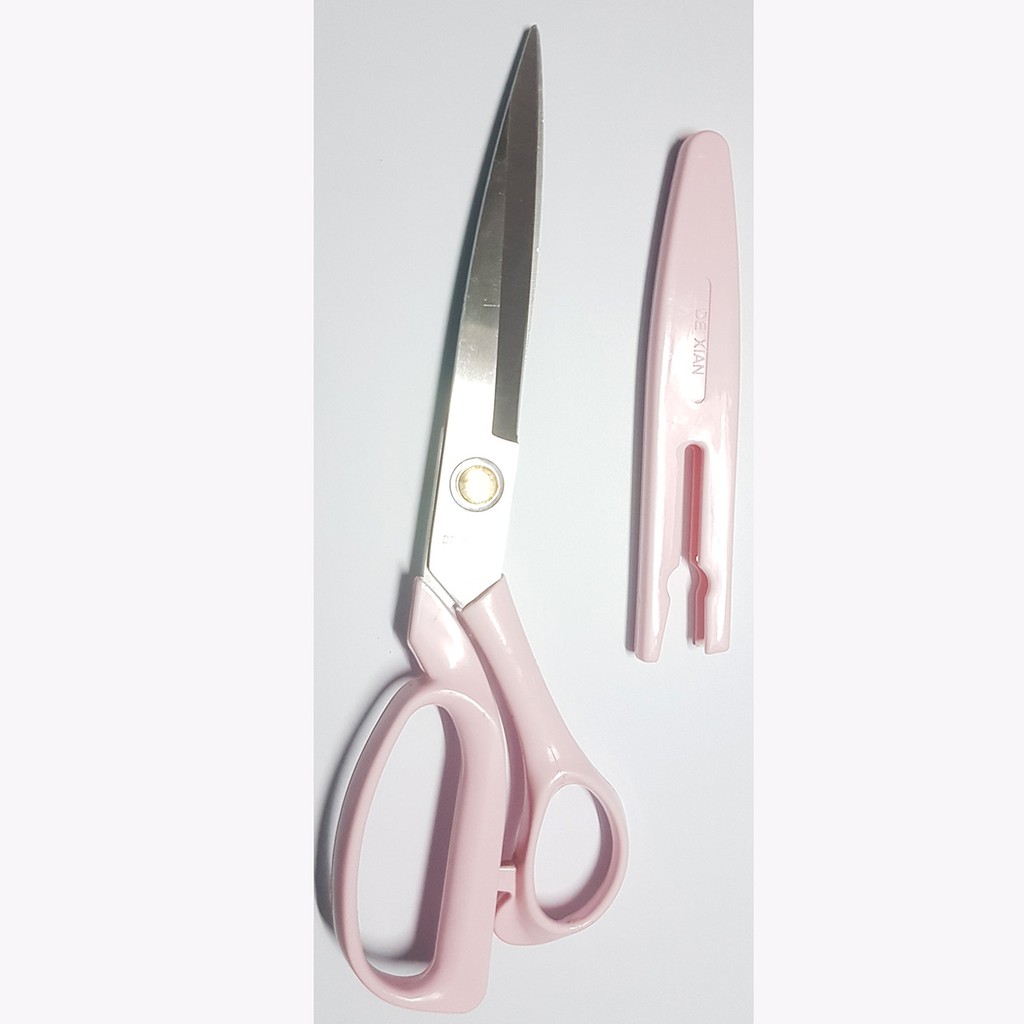 gunting potong kain kain merk de xian type k31 9&quot; - pink