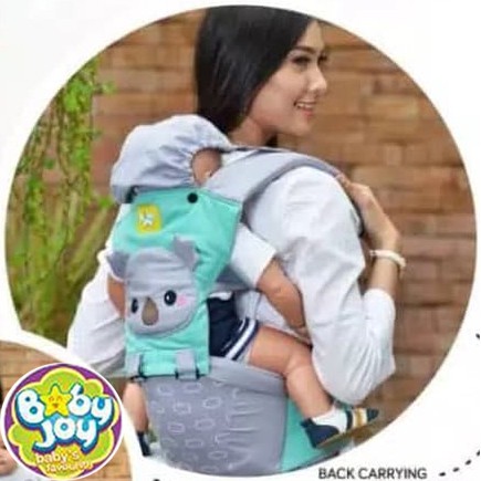 Gendongan Bayi Depan Hipseat Kokoa Series Merk Baby Joy BJG-3029