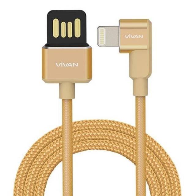 Vivan Kabel Data BWL100 iPhone Lightning Gaming USB Cable Elbow