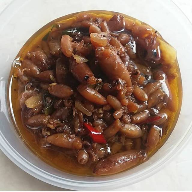 

Asam Manis baby cumi cup besar