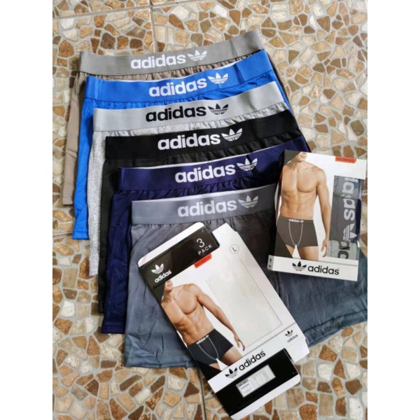 celana dalam boxer pria (ISI 3pcs) / cd boxer pria murah