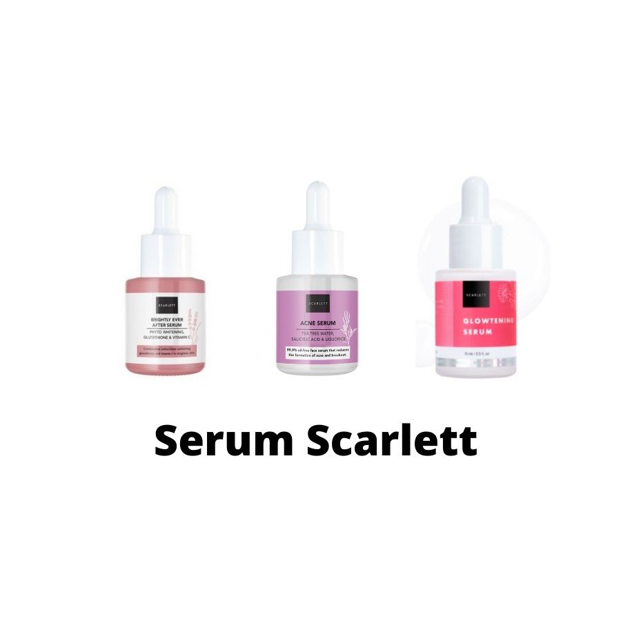 SCARLETT WHITENNING SERUM WAJAH - SERUM WAJAH SCARLETT