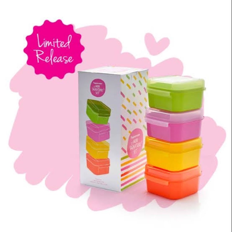 Tupperware Mini Signature | Tupperware murah