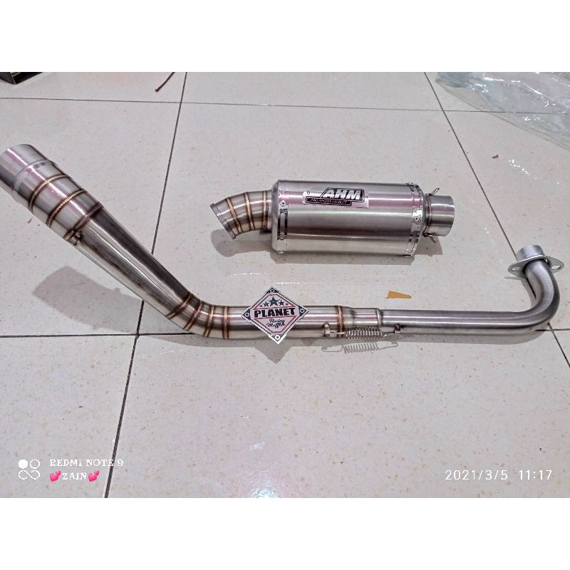 KNALPOT SUPRA 125 KNALPOT RACING SUPRA 125 AHM