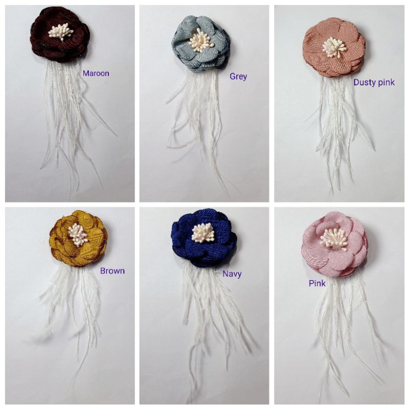 Bunga tabur  korea Bulu Ostrich