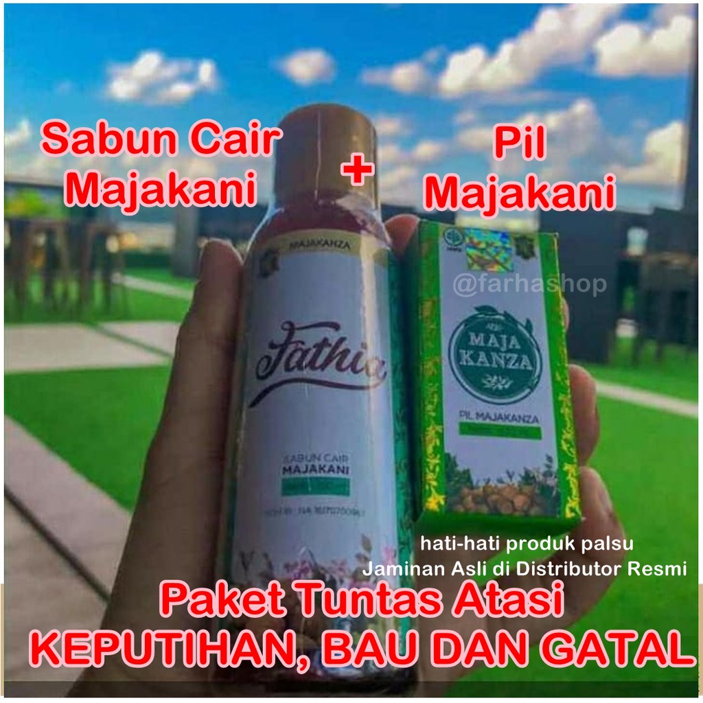 Paket Tuntas Atasi Keputihan Bau Dan Gatal Manjakani Kanza Asli Dan Sabun Cair Majakani Fhatia Indonesia