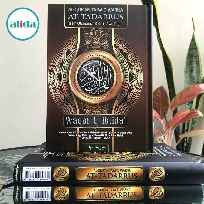 

Alquran At-Tadarrus Uk B5 Tajwid Warna Waqaf Ibtida Al-Quran Attadarus Star Seller Termurah