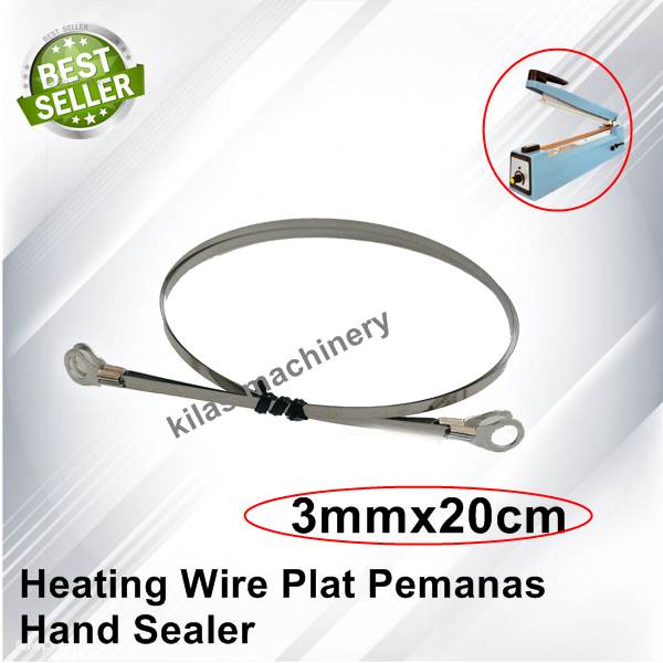 Heating Wire Plat Pemanas Hand Sealer 20cm30cm40cm Plat Kawat Pemanas
