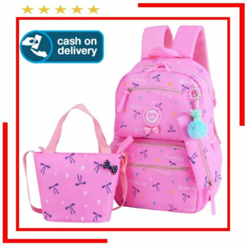 Tas Sekolah Anak Perempuan/Sd -Smp -Backpack Ransel Wanita-DnR-01