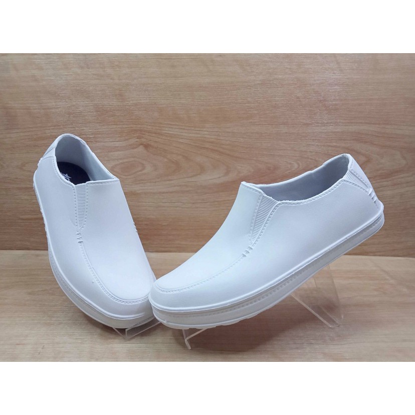 Sepatu Slip on Pria ATT SAP 03  Phylon EVA APD non medis White