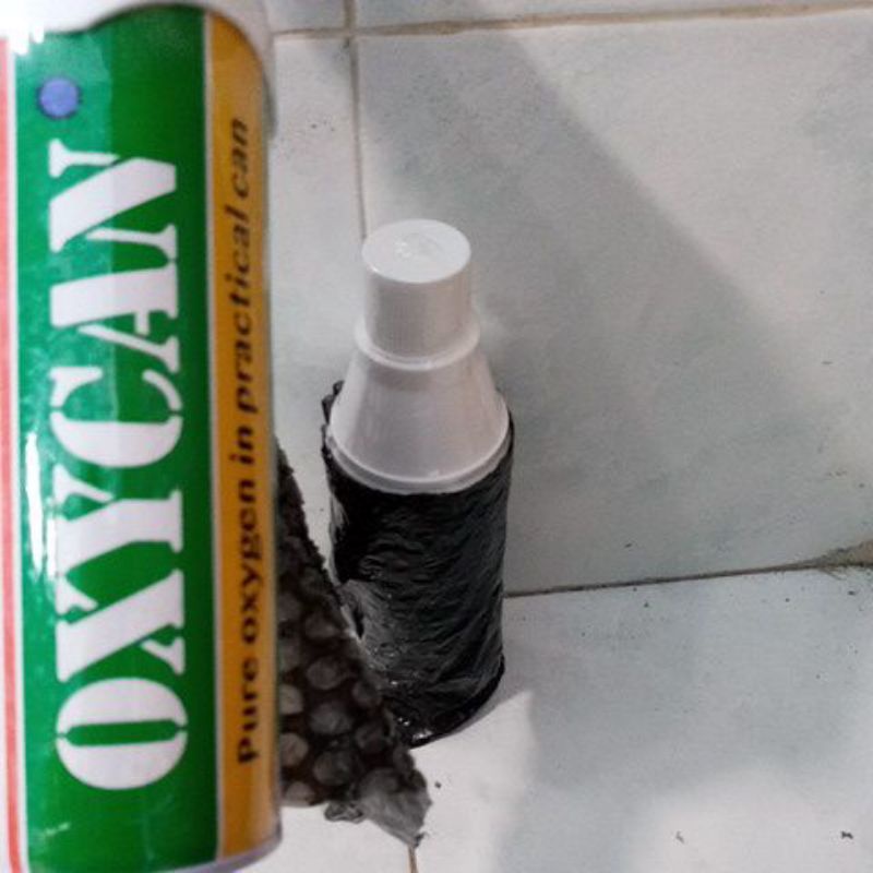 Oxycan tabung oxigen portable oxygen pernafasan 500cc