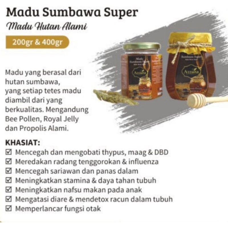 

Madu Sumbawa Super - Madu Hutan Asli Sumbawa