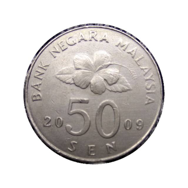 Koin Malaysia 50 Sen Layangan 2009