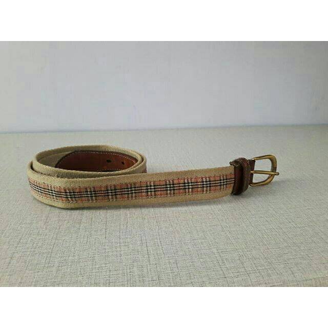 Preloved ikat pinggang burberry