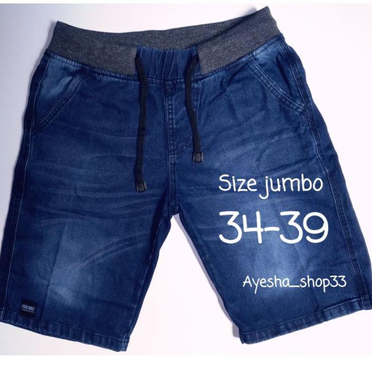 Terlaris.. Jeans pendek jumbo hugo boss 54