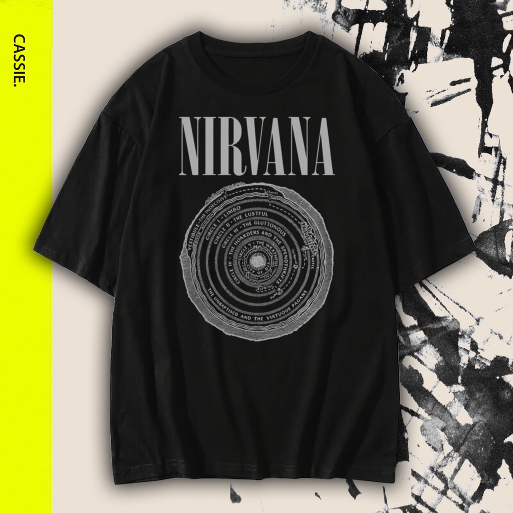 Nirvana Vestibule TShirt (Oversized) Kaos Band Nirvana