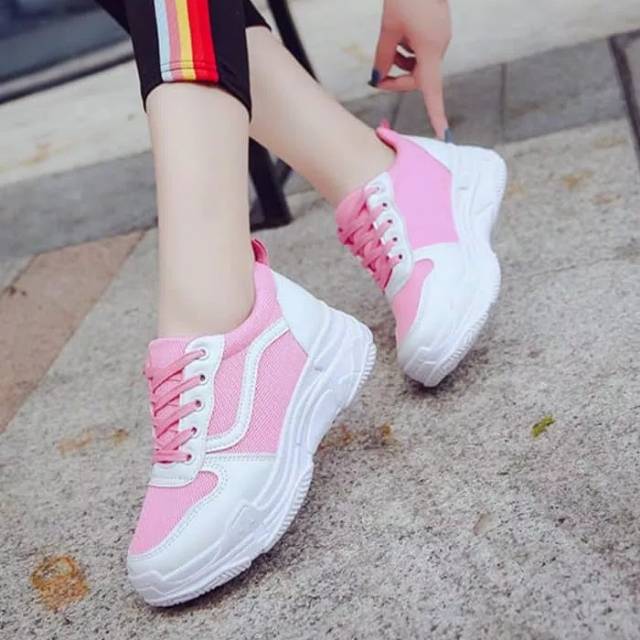 SNEAKERS BOOT VANS PINK