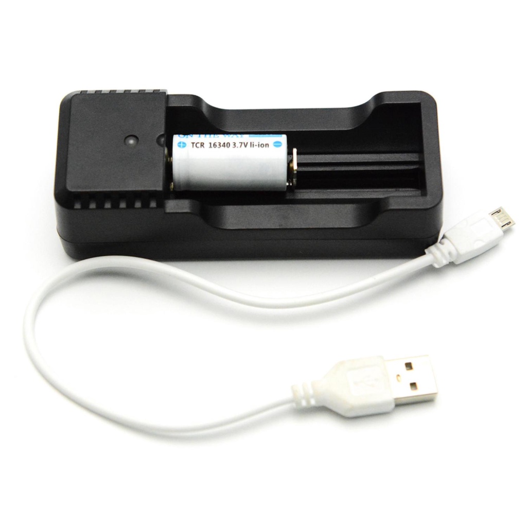 Charger Baterai Universal 18650 26650 14500 - BH-18650-Hitam