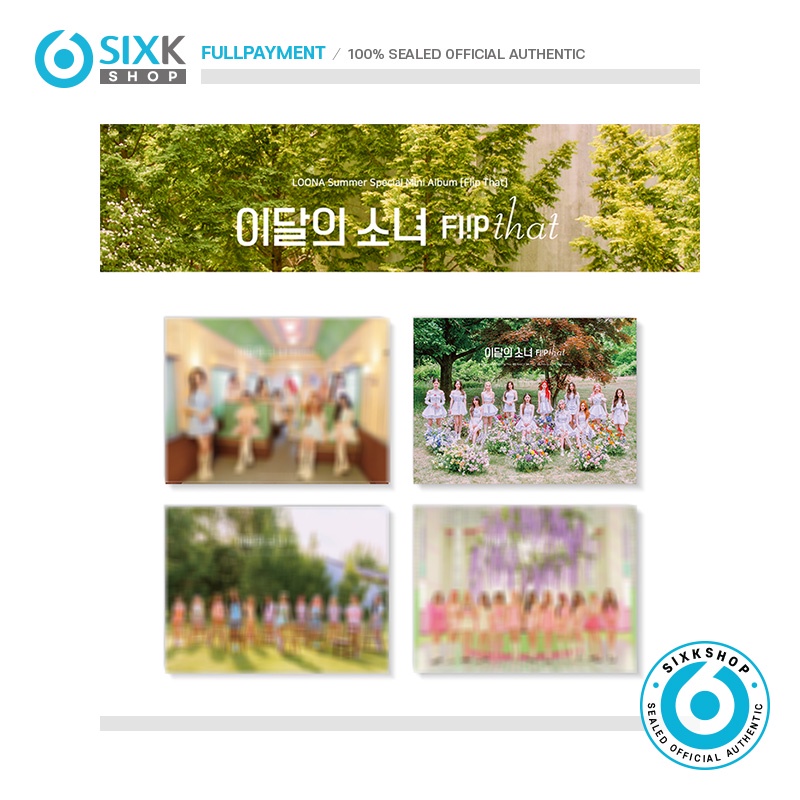 LOONA - Summer Special Mini Album Flip That +online POB