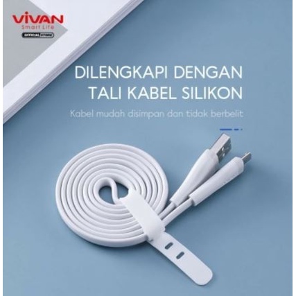 Kabel Data USB Micro SM 30CM VIVAN Fast Charging