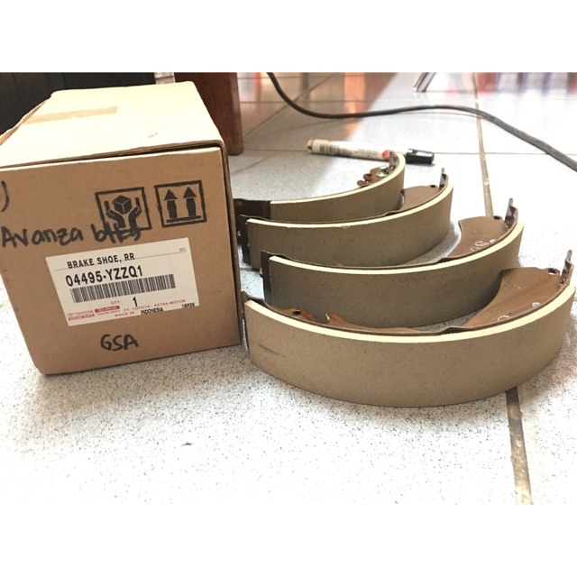 Kampas Rem Belakang Avanza Original Toyota