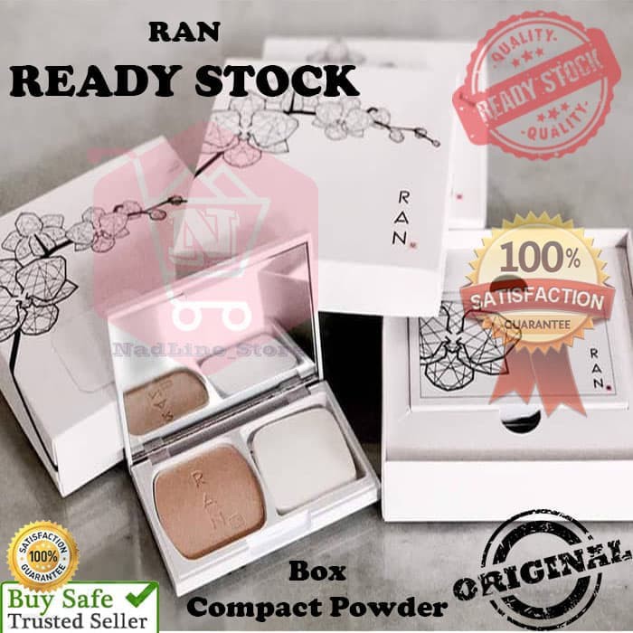 Unik  Bedak Matte Ran   Compact Powder Ran Waterproof Original Thailand Box  Limited