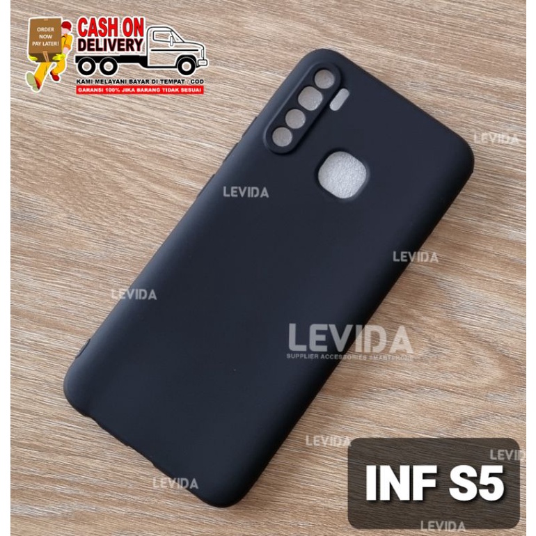 Softcase Macaron Black Infinix S4 Infinix S5 Infinix S5 Lite Infinix Smart 3 Plus Case Tpu Full Blac