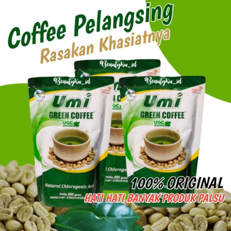 

Penurun Berat Badan Ampuh Aman UMI GREEN COFFEE ORIGINAL