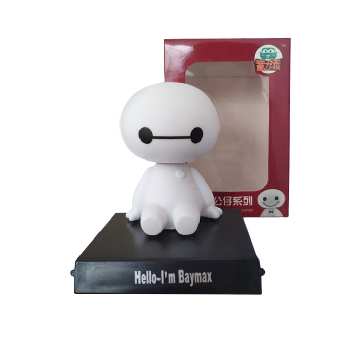 Jual PAJANGAN DASHBOARD MOBIL BAYMAX DUDUK BONEKA MINIATUR FIGURE Low Price!