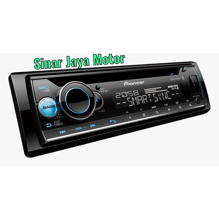 Pioneer DEH-S5250BT Bluetooth Single Din Tape Mobil Audio DEH S5250 BT Pioneer Singledin PALING MURA