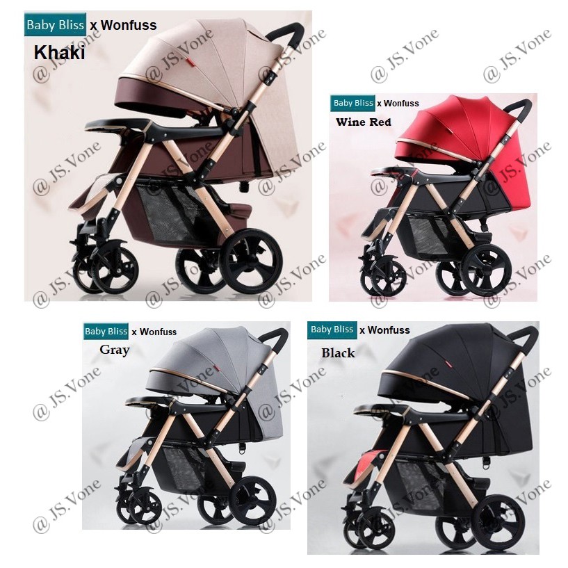 Kereta Dorong Bayi Baby Bliss x Wonfuss / Stroller Baby Bliss x Wonfuss New Sports