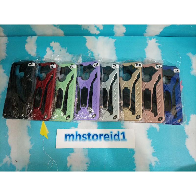 phantom Series Stand Iron Hardcase Spigen touch armor case Robot Samsung M31