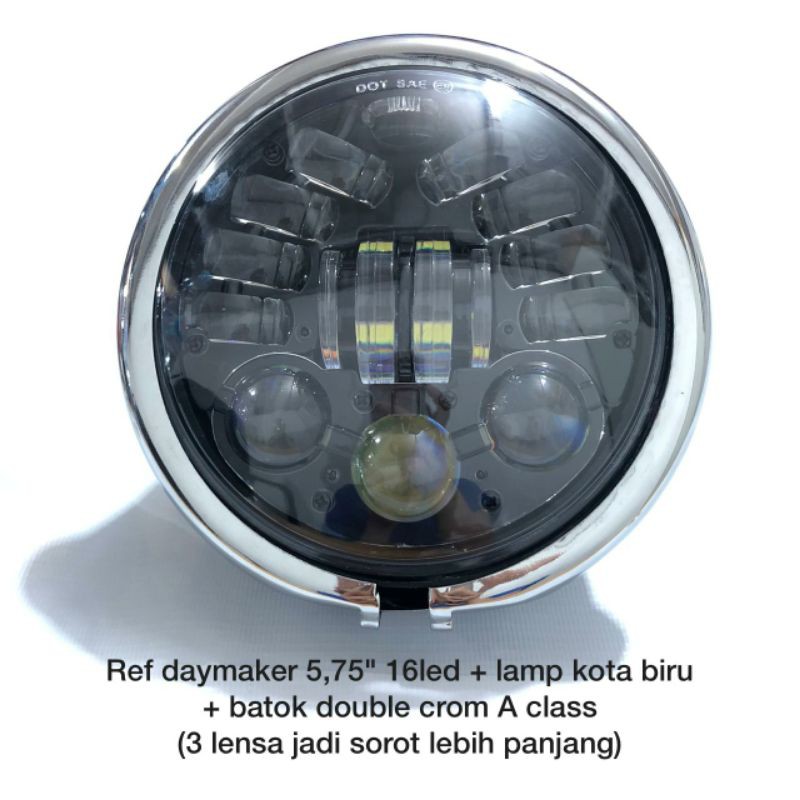 LAMPU DAYMAKER LED 16 set batok jute CB GL Tiger Scorpio ninja
