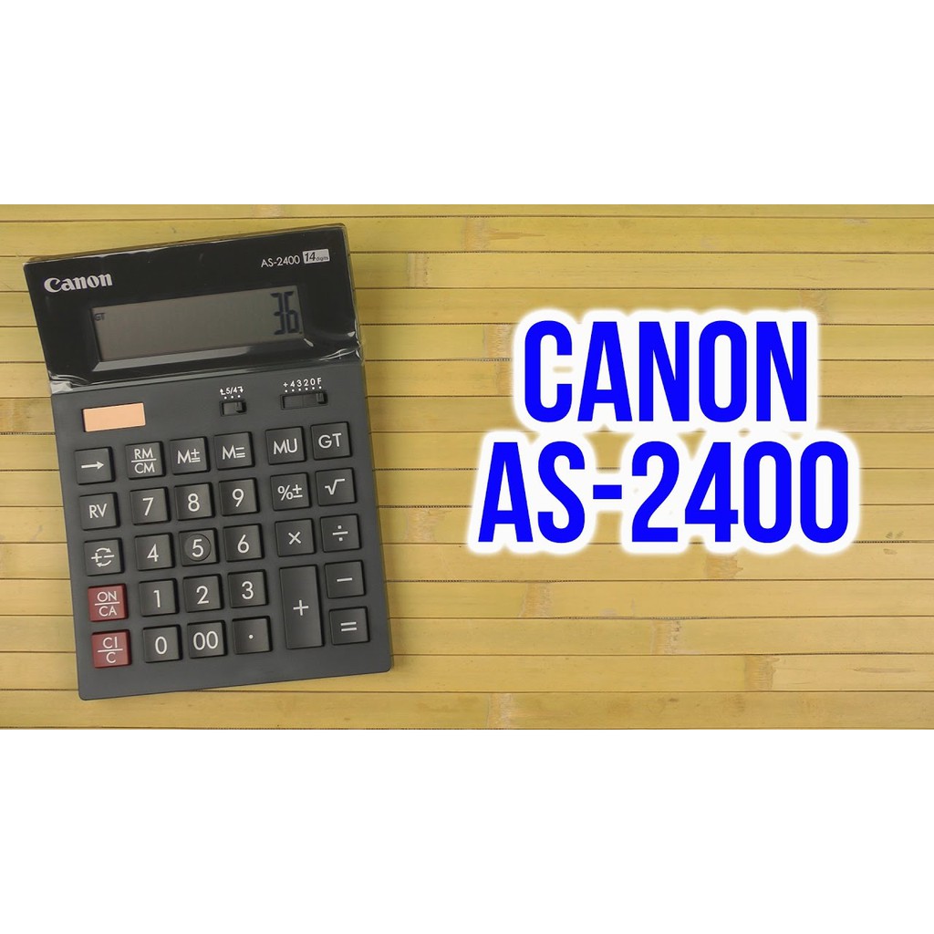

calculator canon AS-2400