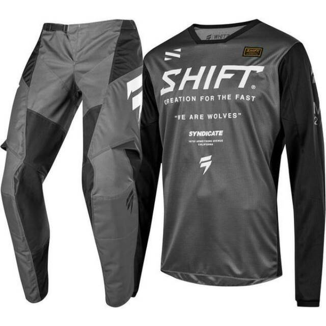 JERSEY TRAIL SET CELANA TRAIL MOTOCROSS BAJU JERSEY MOTOR SEPEDA SHIFT 2019 MUSE