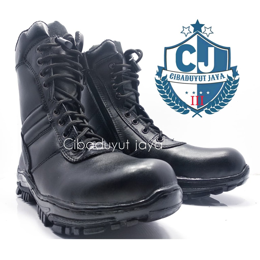 Sepatu PDL TNI model jatah pembagian asli Kulit