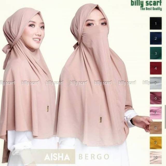 Aisha Bergo Instan Syar'i