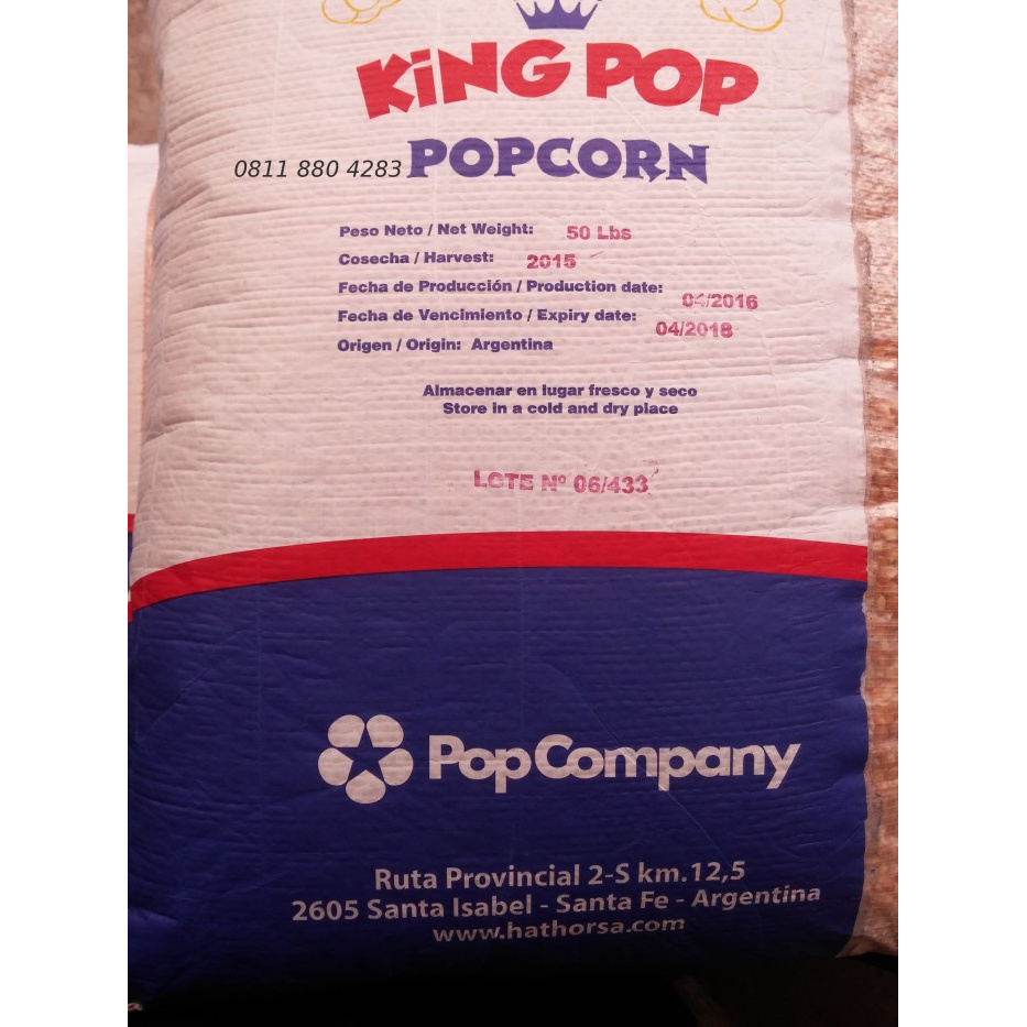 

Kkeanashop Popcorn Karung Argetina Kingpop