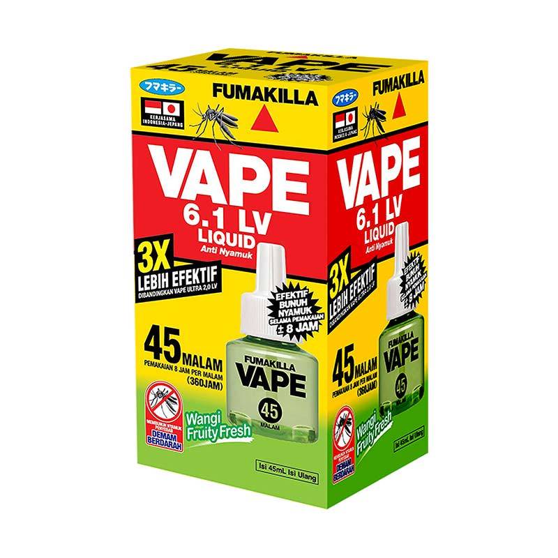 VAPE LIQUID REFILL 45 MALAM FRESH FRUITY