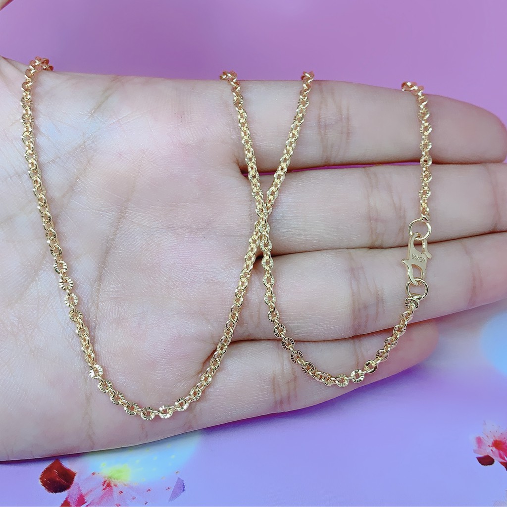 Kalung Xuping Gold Perhiasan Fashion Wanita Model Rantai Nori Nuri Polos Cantik  *16