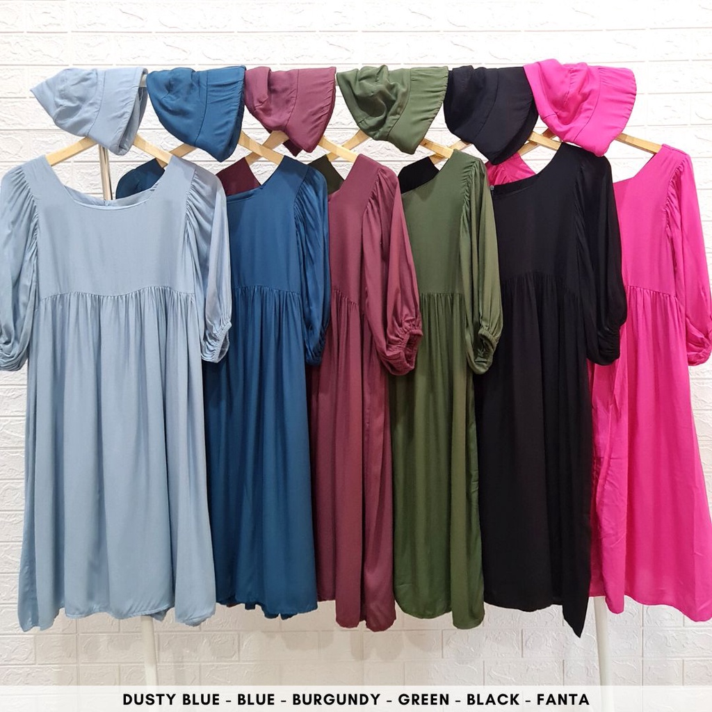 ready 4139 cosmina midi dress free topi dress casual