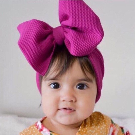 (Big Bow) Bandana bayi headband jumbo premium import pita anak perempuan catalog QUIN NB