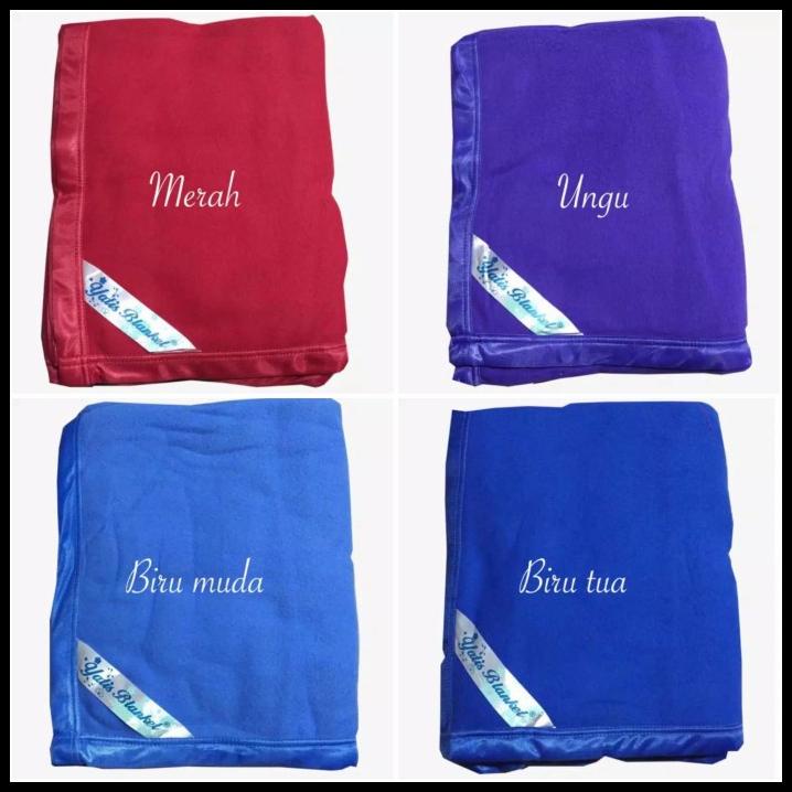 Selimut Yatis Polos Murah