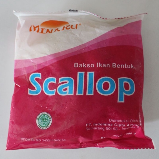 

Minaku - Bakso Ikan Bentuk Scallop -