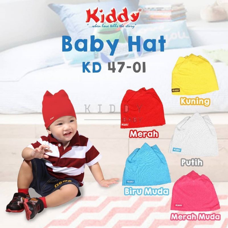 Kiddy Baby Hat Topi Kupluk Bayi KD 47-01